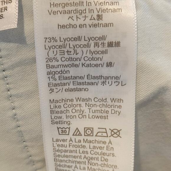 NWT J. Crew Denim Trouser In Chambray Blue Wash 36 - Picture 8 of 9